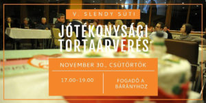 LáriFári Alapítvány Slendy jótékonysági tortaárverés